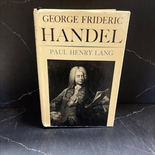 george frideric handel book, by Paul Henry Lang, 1966 Hardcover image 1