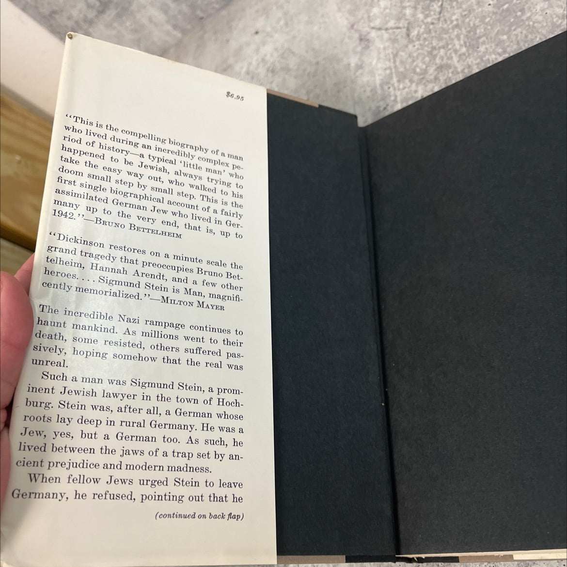 german & jew book, by John K. Dickinson, 1967 Hardcover image 4