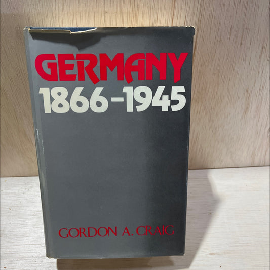 germany 1866-1945 book, by gordon a. craig, 1978 Hardcover, Vintage image 1