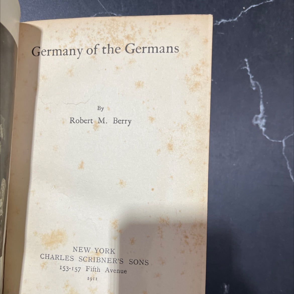 germany of the germans book, by robert m. berry, 1911 Hardcover image 2