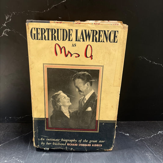 gertrude lawrence as mrs a an intimate biography of the great star book, by richard stoddard aldrich vandam, 1954 image 1