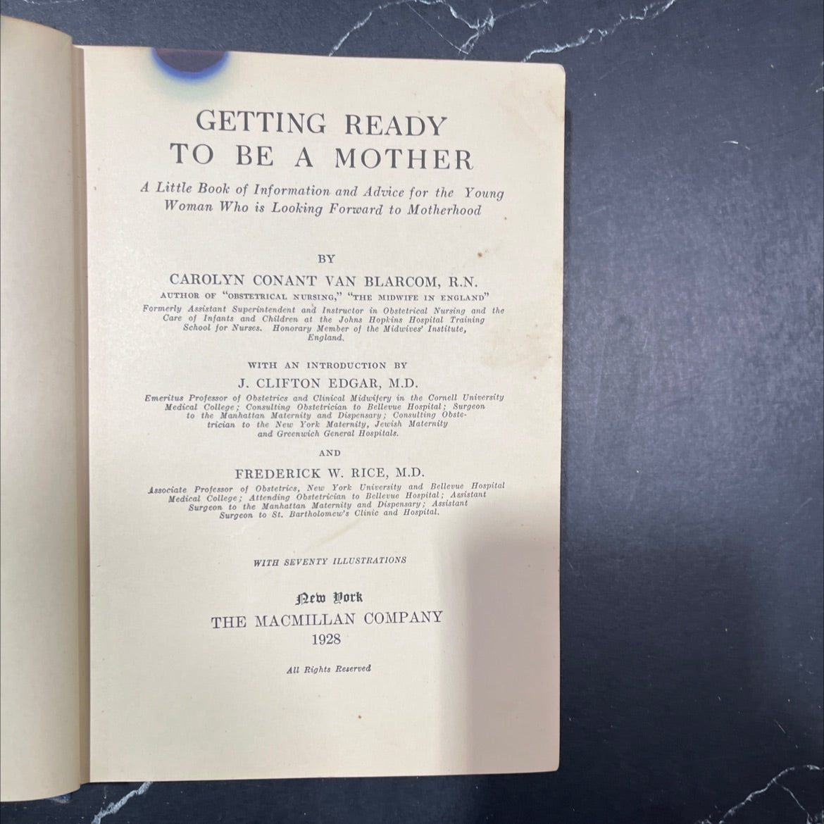 getting ready to be a mother a little book of information and advice for the young woman who is looking forward to image 2