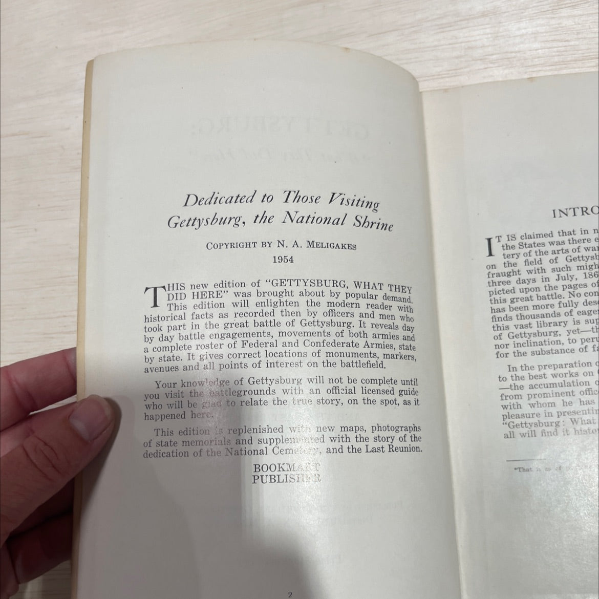 gettysburg: \"what they did here\" book, by l. w. minnigh, 1954 Paperback image 3
