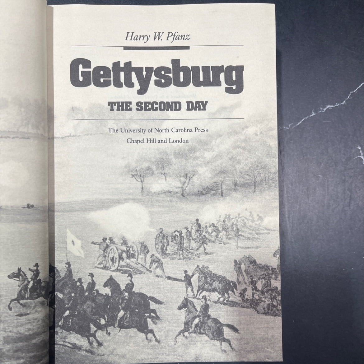 gettysburg the second day book, by Harry W. Pfanz, 1987 Hardcover image 2