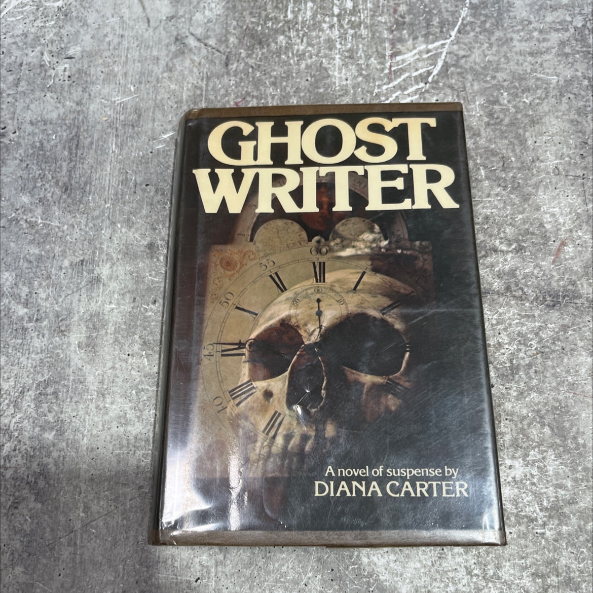 ghost writer book, by diana carter, 1975 Hardcover image 1