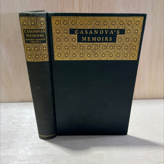 giacomo casanova his life and memoirs book, by giacomo casanova, 1929 Hardcover, Antique image 1