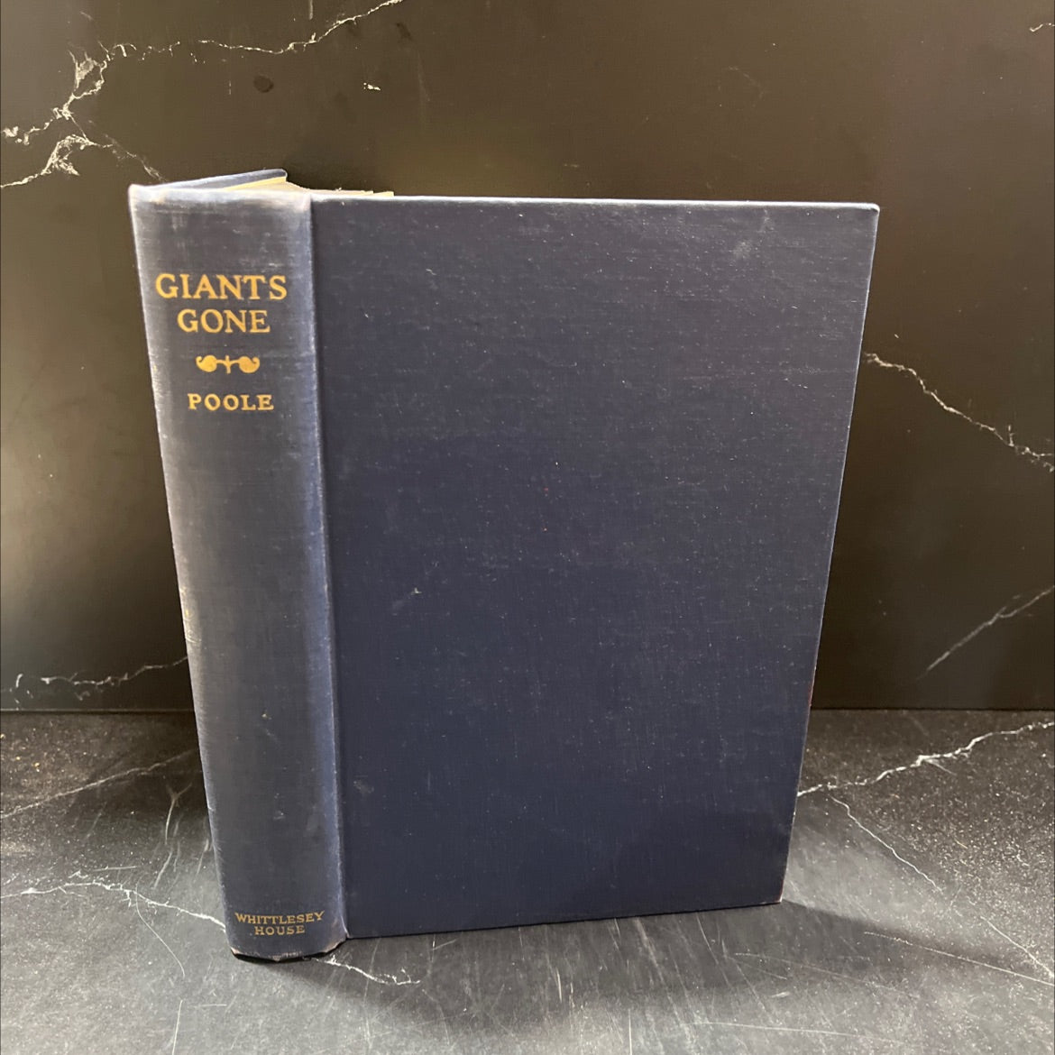 SIGNED giants gone men who made chicago book, by ernest poole, 1943 Hardcover image 1