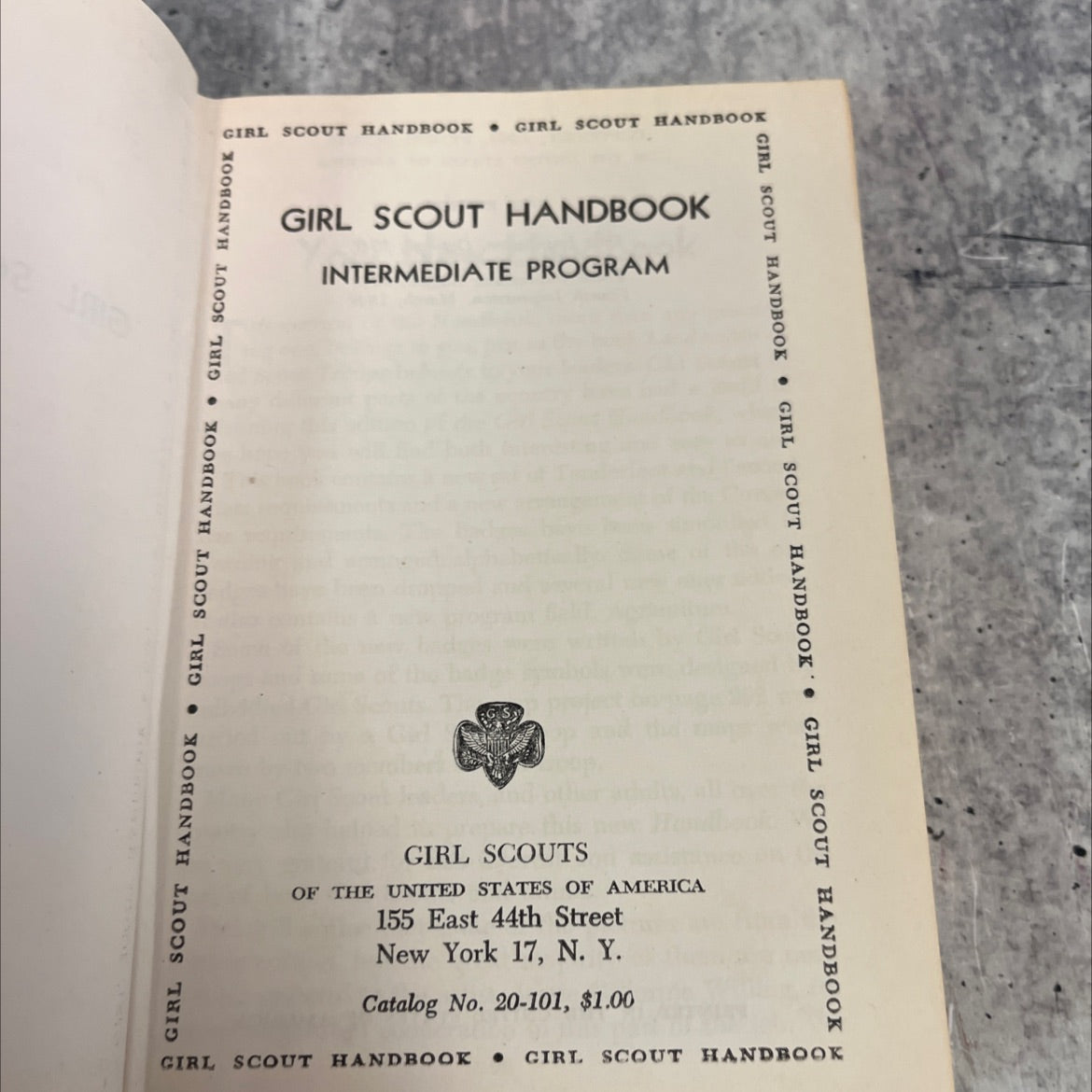 girl scout handbook book, by girl scouts of the united states of america, 1947 Hardcover image 2