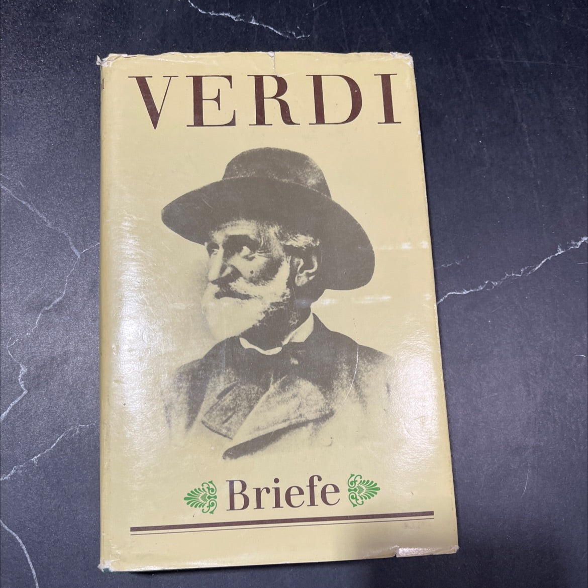 giuseppe verdi: letters book, by werner otto, 1983 Hardcover image 1