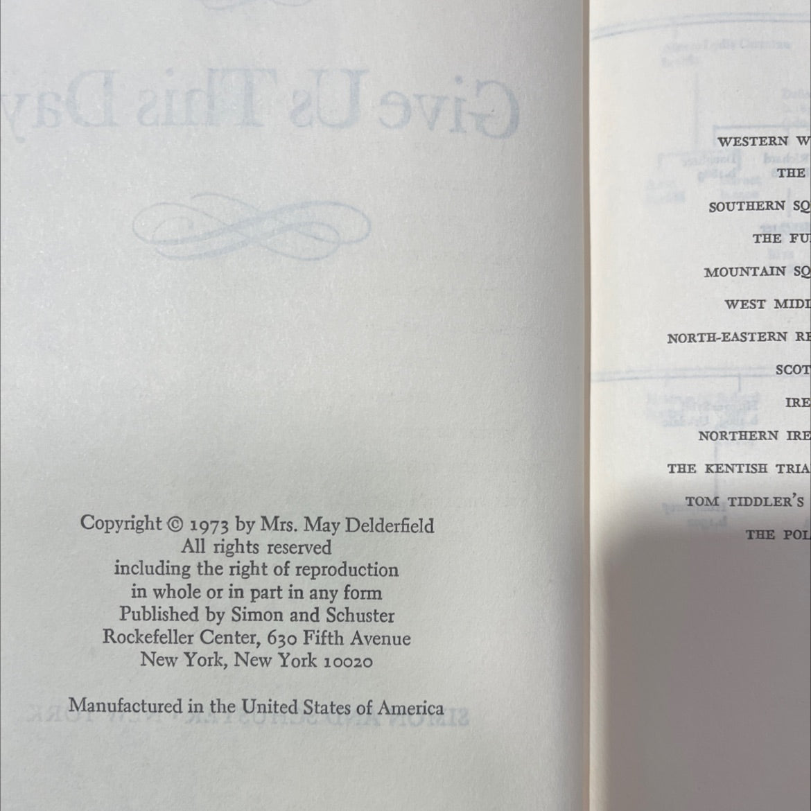 give us this day book, by r.f. delderfield, 1973 Hardcover image 3