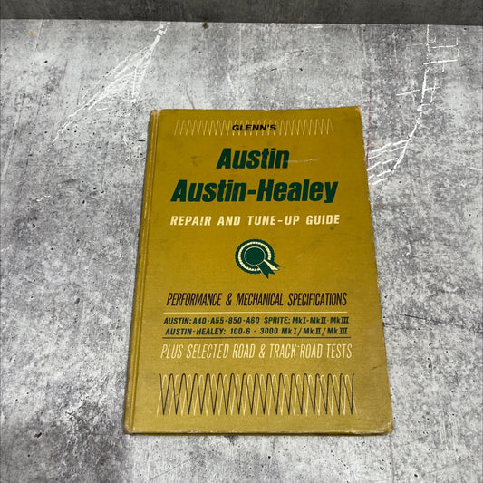 glenn's austin, austin-healey and sprite repair and tune-up guide book, by harold t. glenn, 1968 Hardcover image 1