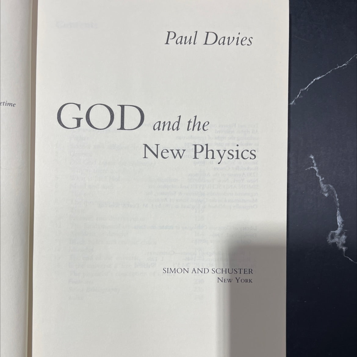 god and the new physics book, by Paul Davies, 1983 Hardcover image 2