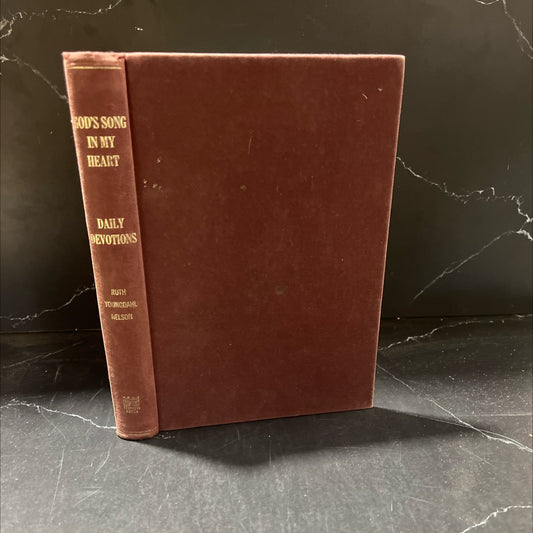 god's song in my heart book, by ruth youngdahl nelson, 1970 Hardcover image 1