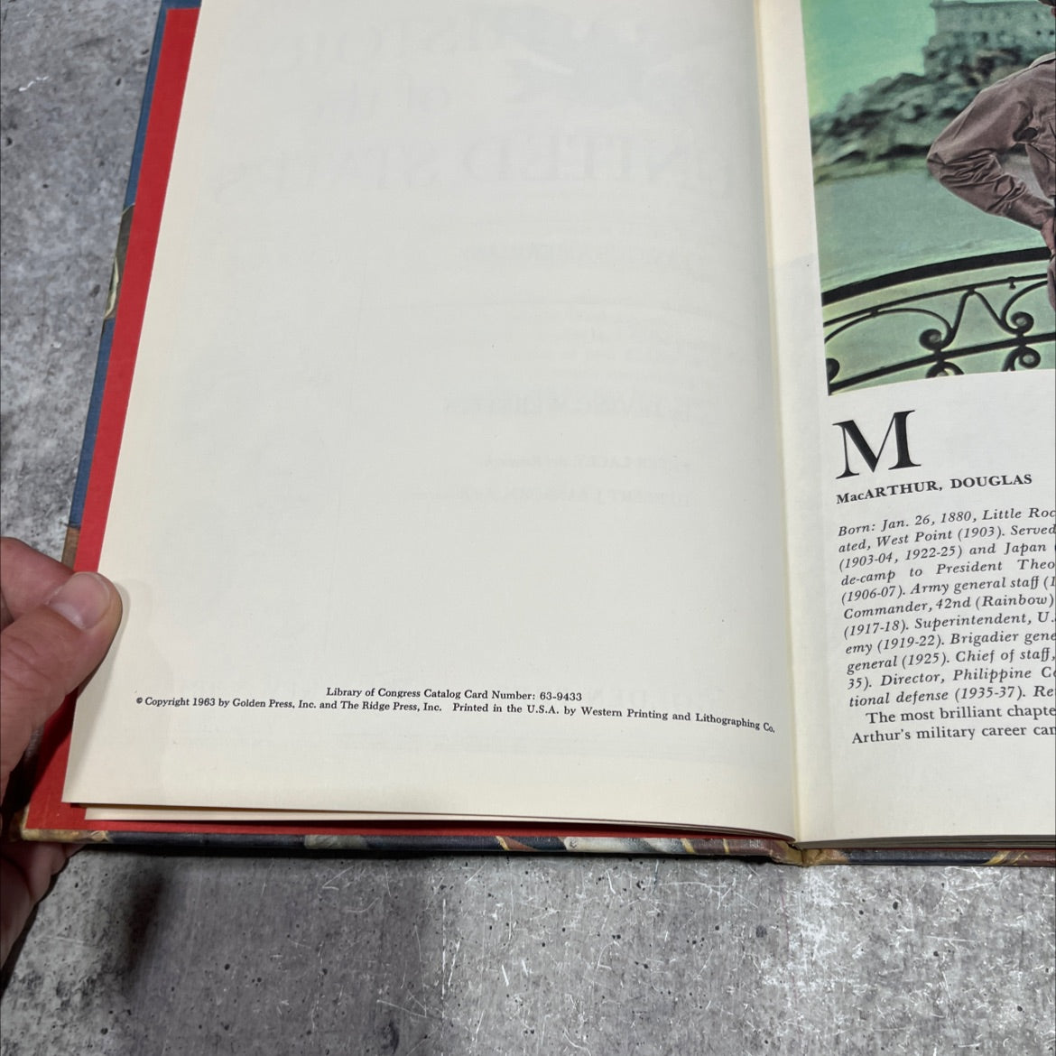 golden book history of the united states famous americans book, by irving werstein, peter lacey, herbert j. sanborn, image 3