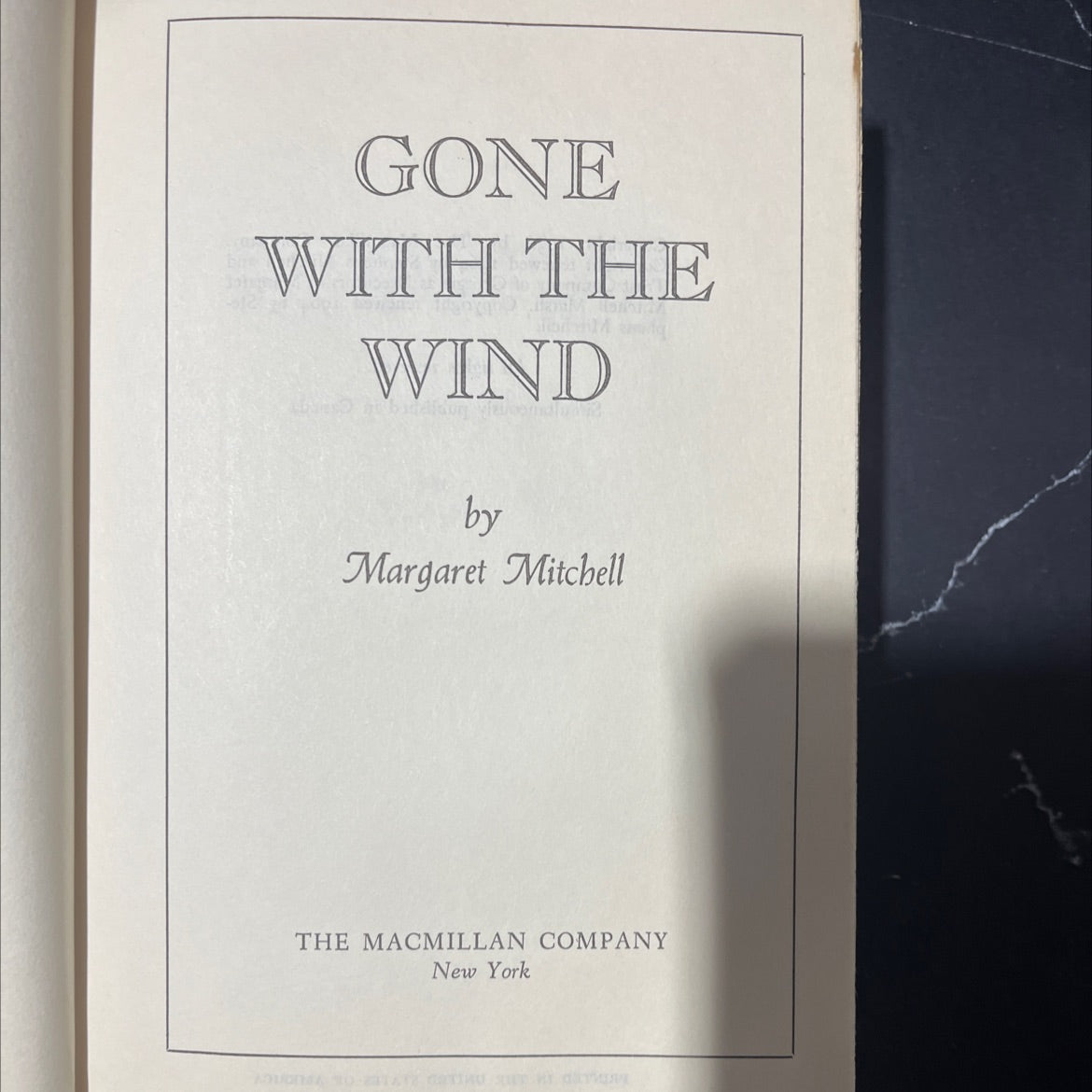 gone with the wind book, by Margaret Mitchell, 1964 Hardcover image 2