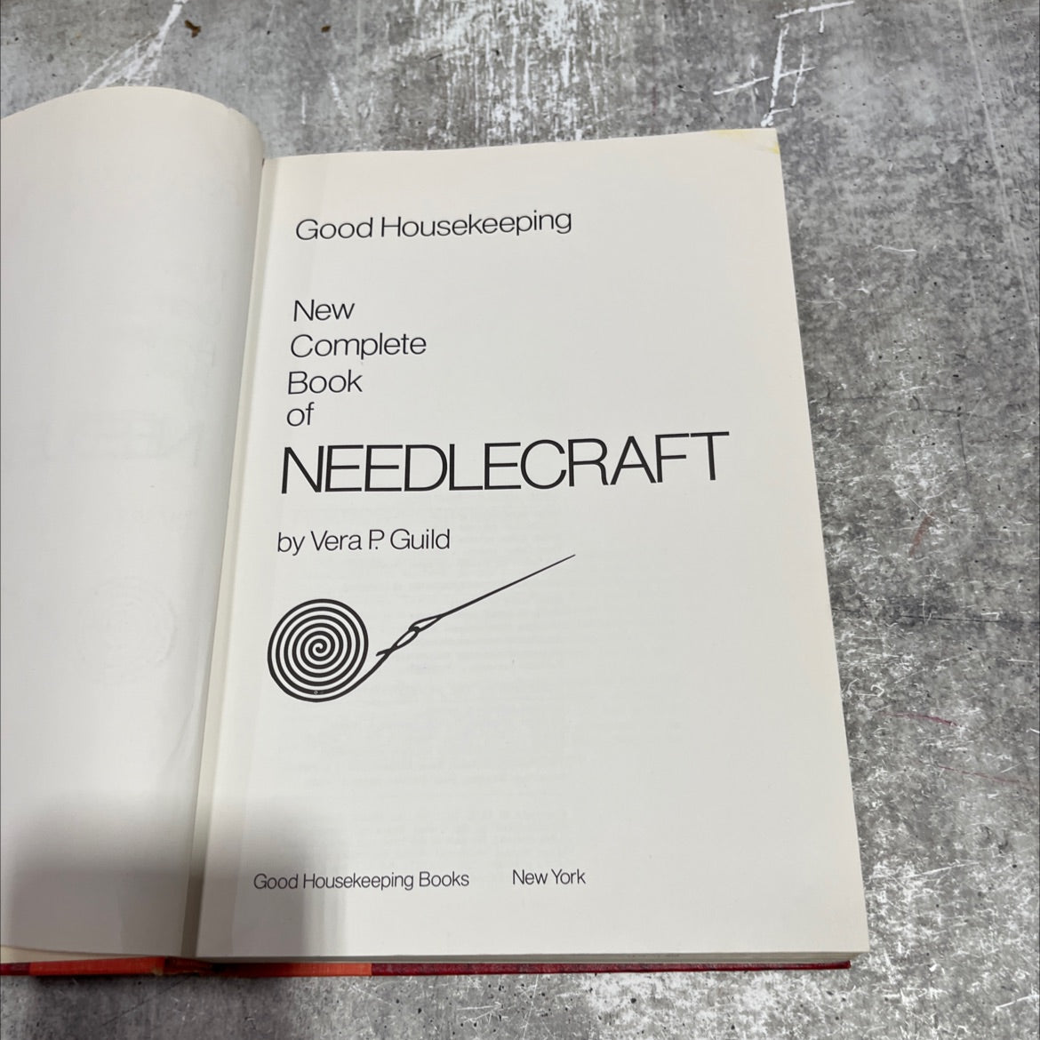 good housekeeping new complete book of needlecraft book, by vera p. guild, 1971 Hardcover image 2