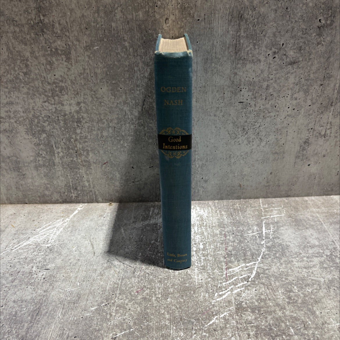 good intentions book, by ogden nash, 1942 Hardcover image 4