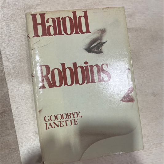 goodbye janette book, by harold robbins, 1981 Hardcover, Vintage image 1