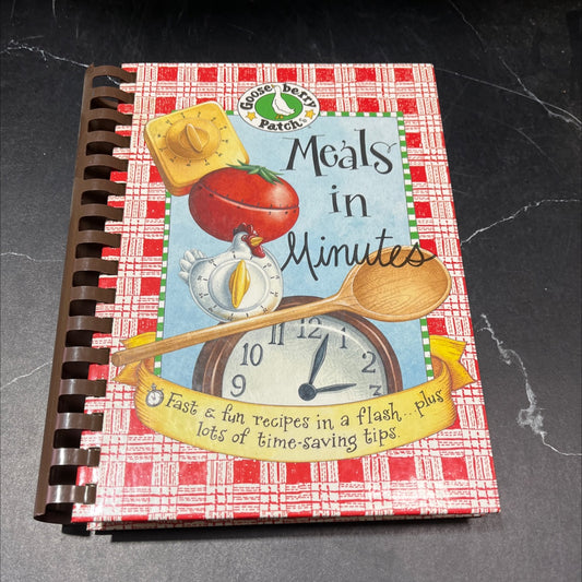 goose derry patch meals in minutes book, by Gooseberry Patch, 2004 Hardcover image 1