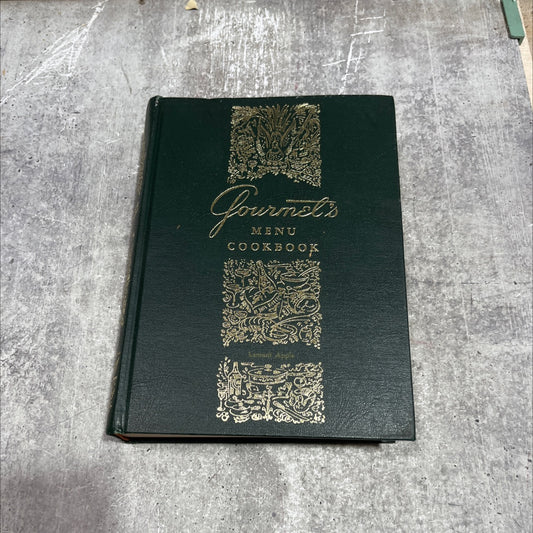 gourmet menu cookbook a collection of epicurean menus and recipes book, by gourmet, inc., 1963 Hardcover image 1