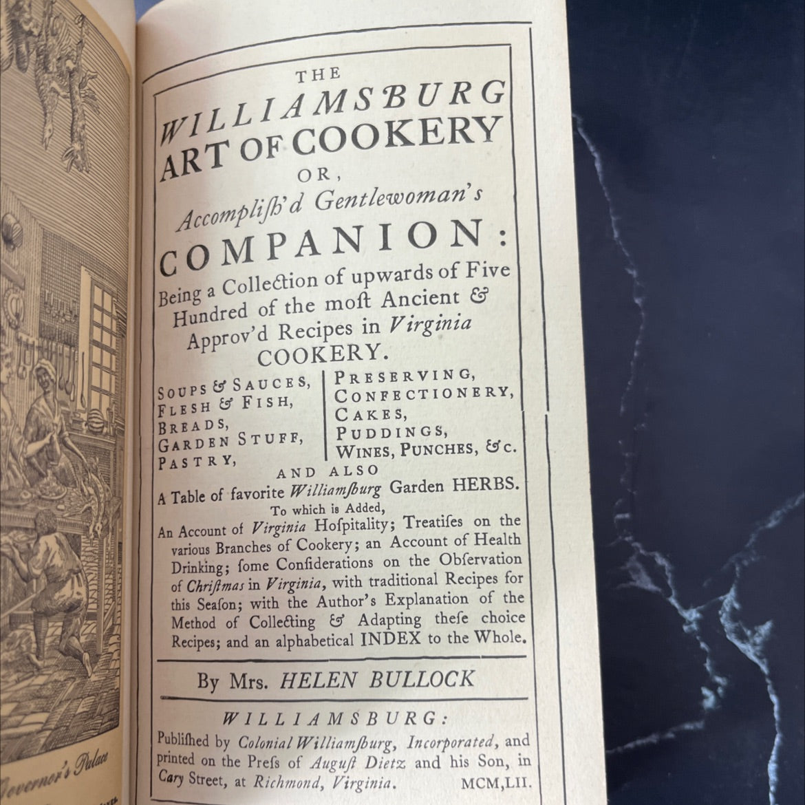 governor's pulau the williamsburg art of cookery or, accomplish'd gentlewoman's companion book, by Mrs. Helen Bullock, image 2
