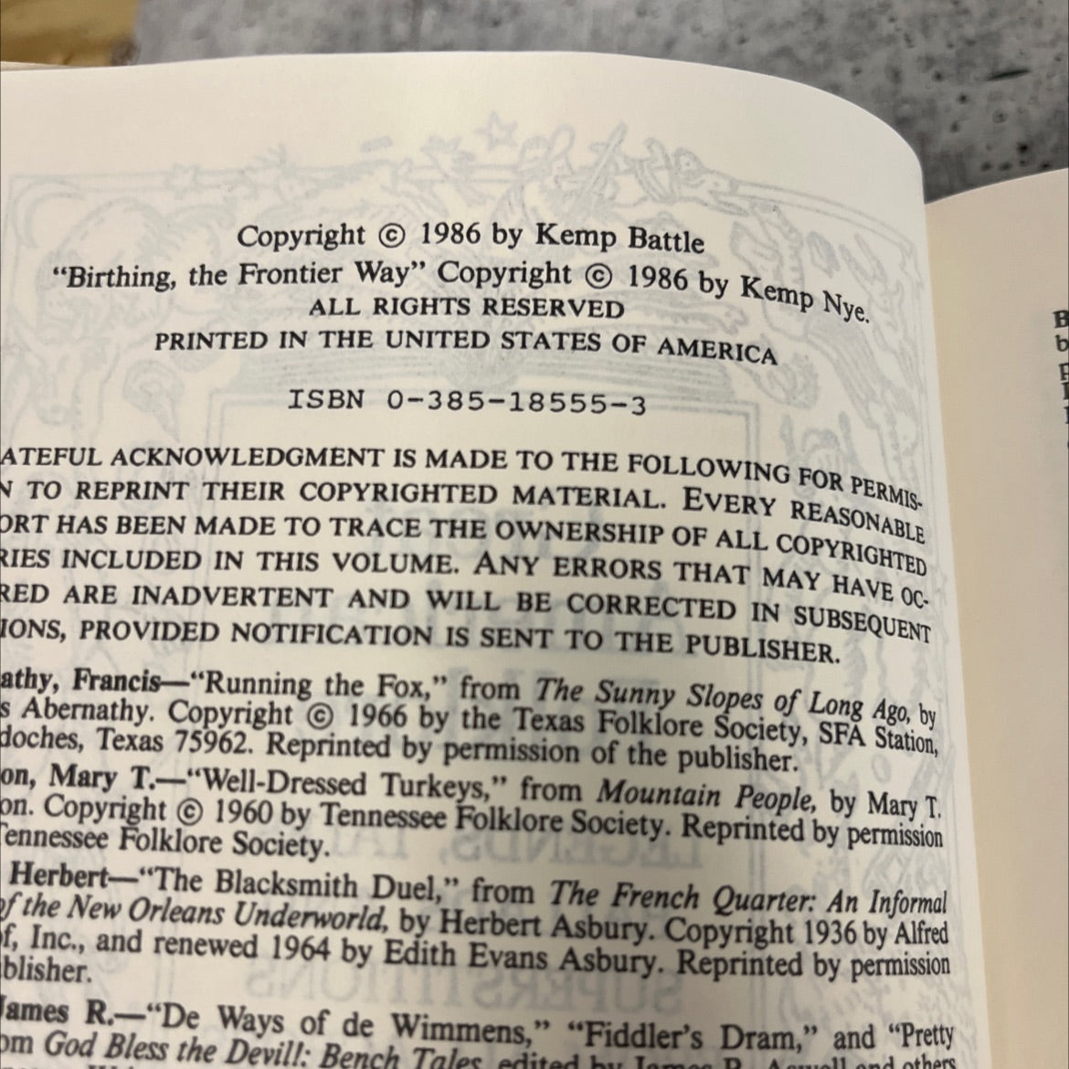 great american folklore legends, tales, ballads, and superstitions from all across america book, by kemp p. battle, image 3