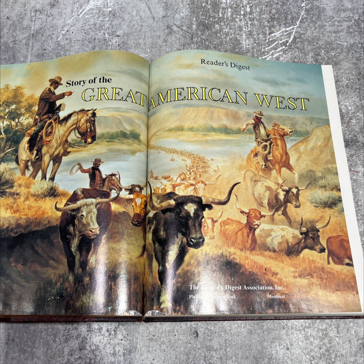 great american west book, by Reader's Digest Association, Inc., 1977 Hardcover image 2