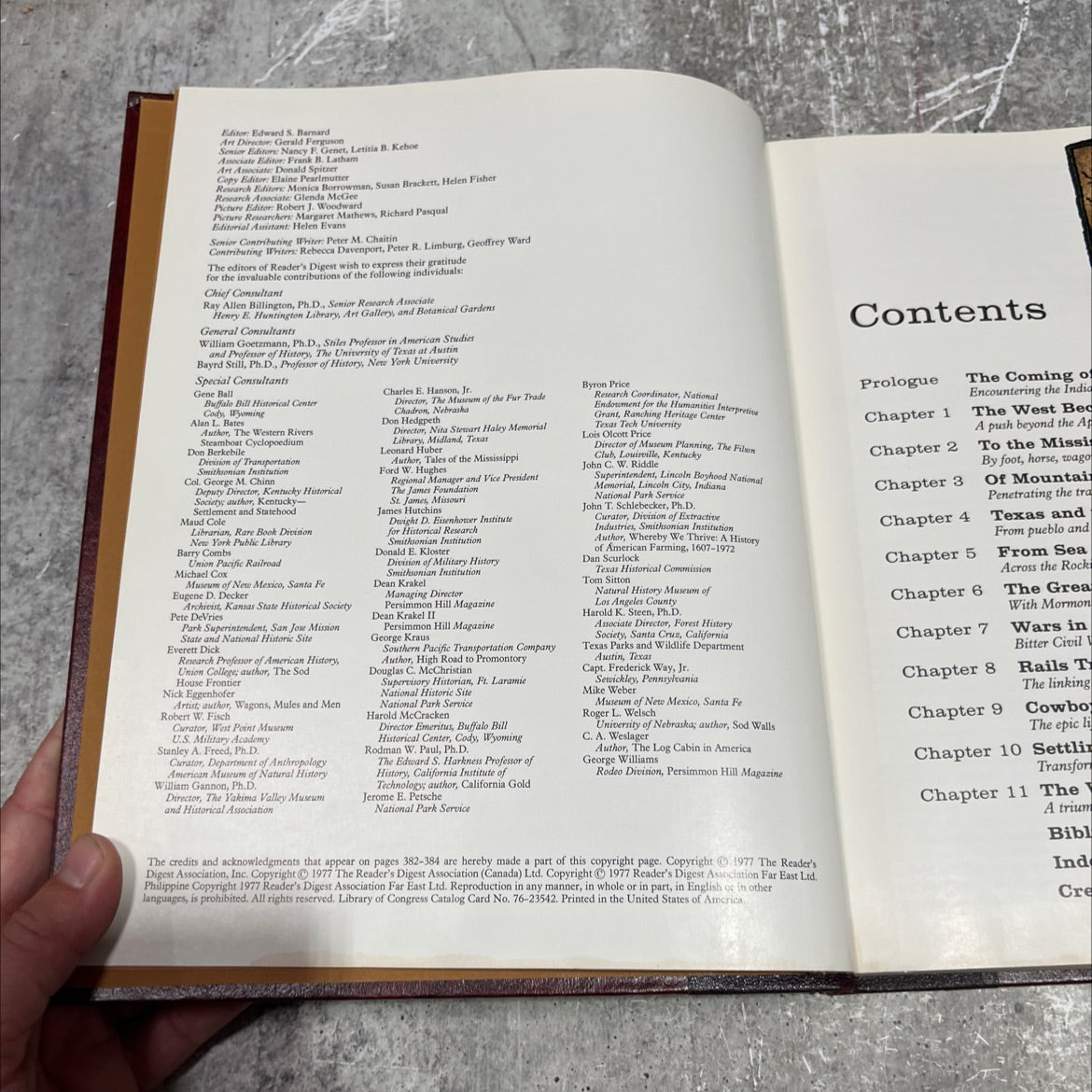 great american west book, by Reader's Digest Association, Inc., 1977 Hardcover image 3