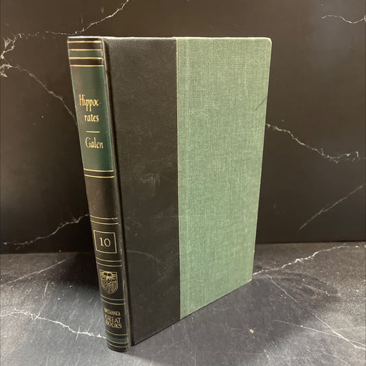great books of the western world: hippocrates and galen book, by unknown, 1952 Hardcover image 1