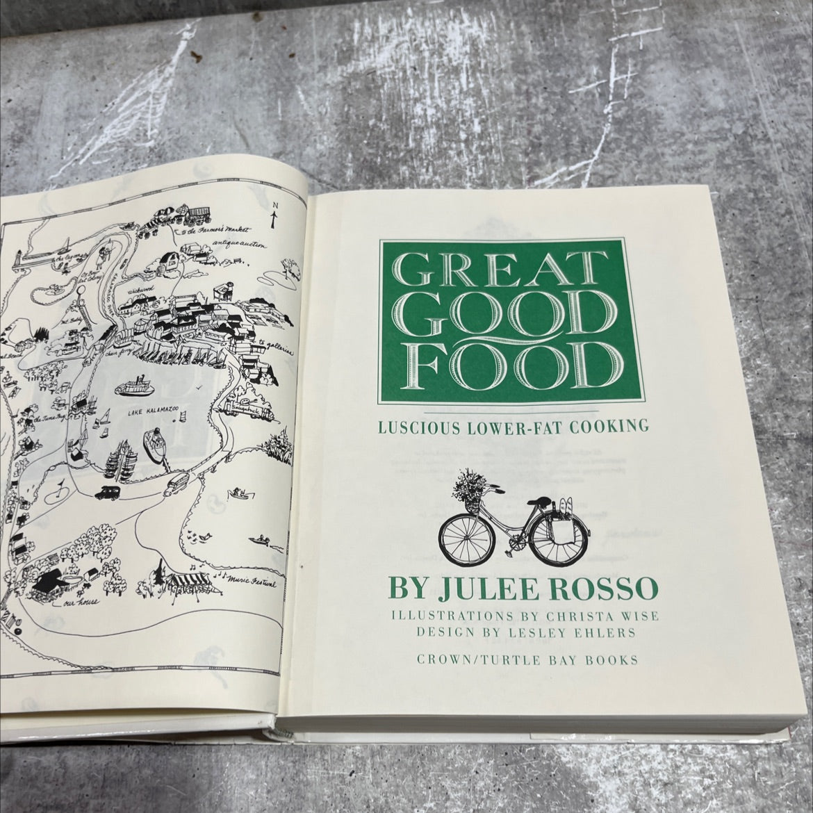 great good food book, by julee rosso, 1993 Hardcover image 2