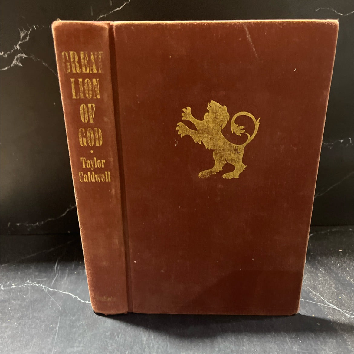 great lion of god book, by taylor caldwell, 1970 Hardcover image 1