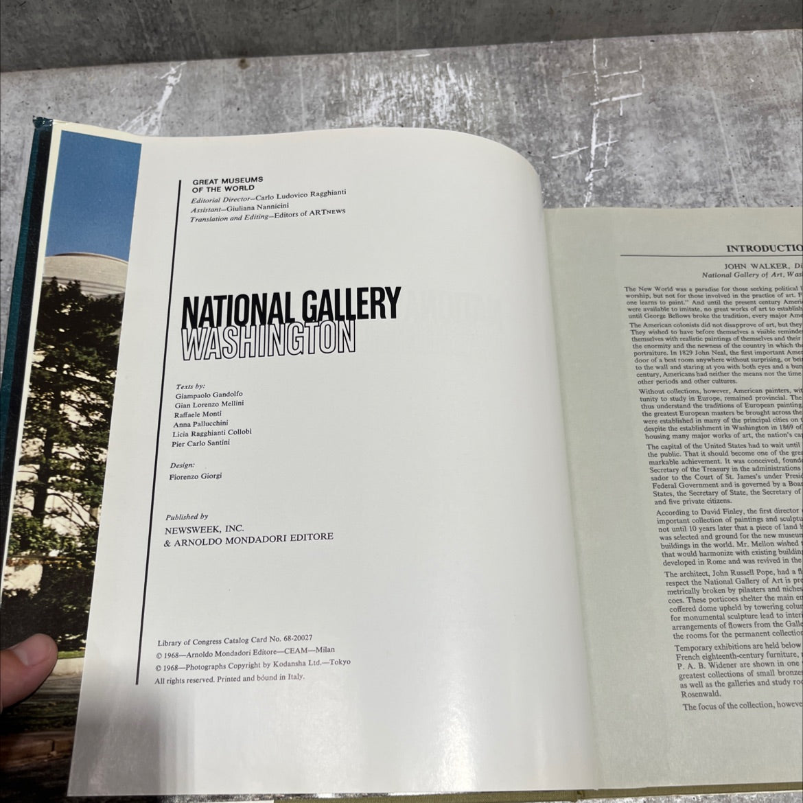 great museums of the world book, by Carlo Ludovico Ragghianti, 1968 Hardcover image 3