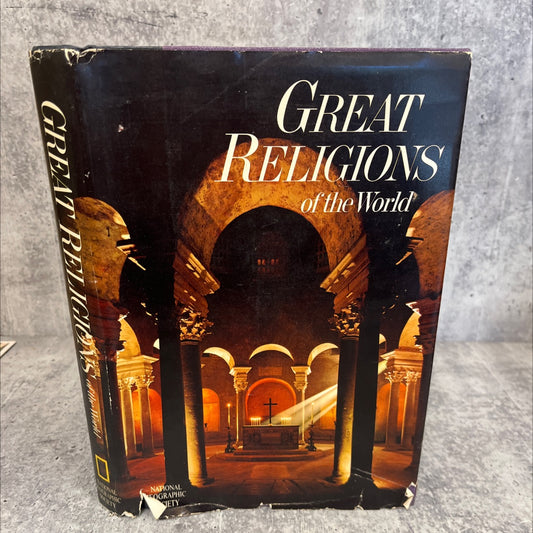 great religions of the world book, by w. d. davies, hans j. hillerbrand, 1978 Hardcover, Vintage image 1