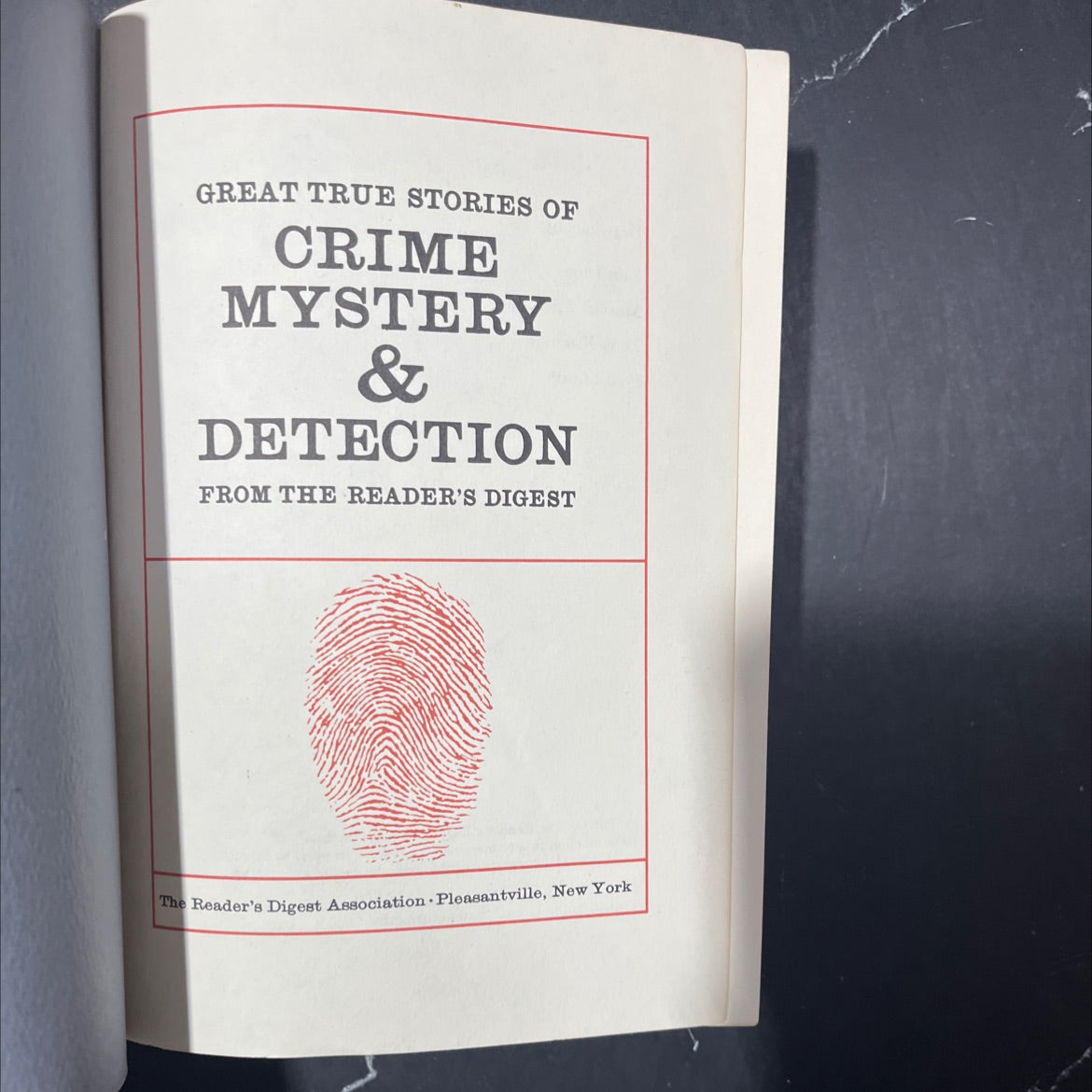 great true stories of crime mystery & detection from the reader's digest book, by marvin friedman, tony kokinos, fred image 2