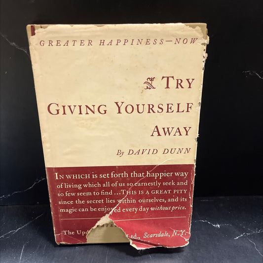 greater happiness-now book, by david dunn, 1949 Hardcover image 1