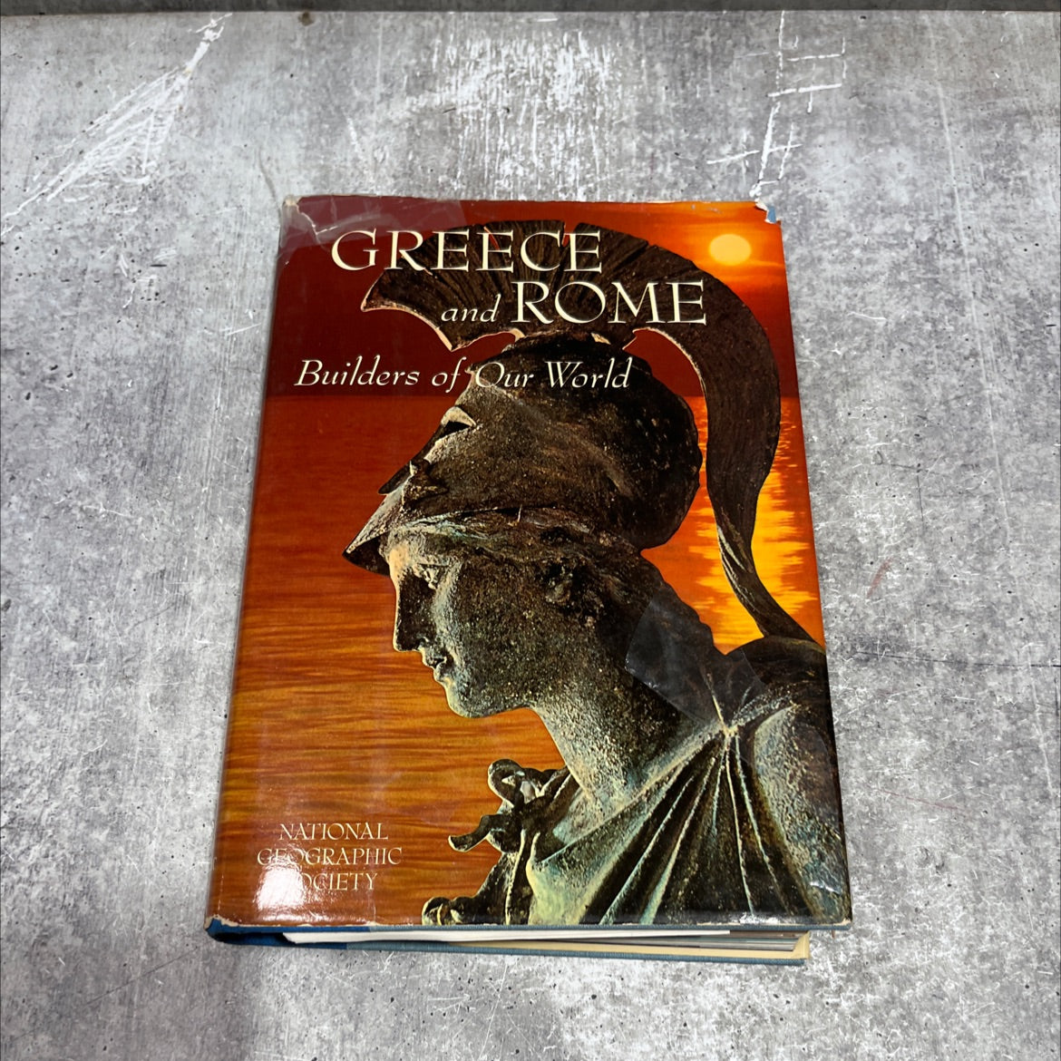 greece and rome builders of our world book, by emily vermeule, ernl bradford, leonard cottrell, tom allen, john putman, image 1