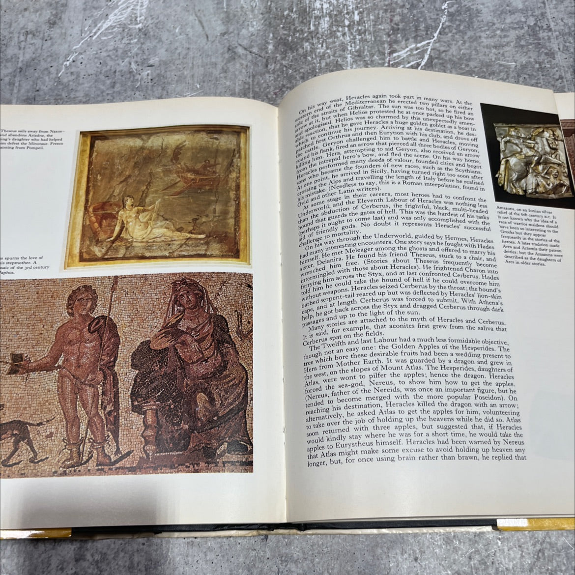 greek and roman mythology book, by D.M. Field, 1977 Hardcover image 4