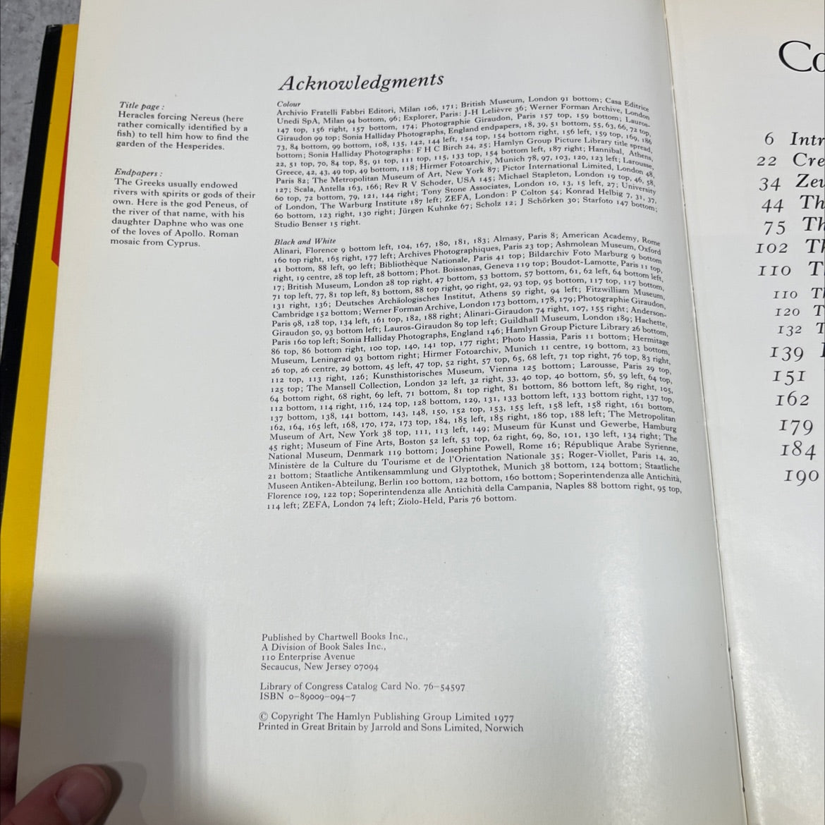 greek and roman mythology book, by D.M. Field, 1977 Hardcover image 3