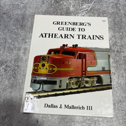 greenberg's guide to athearn trains book, by dallas j. mallerich iii, 1987 Hardcover image 1