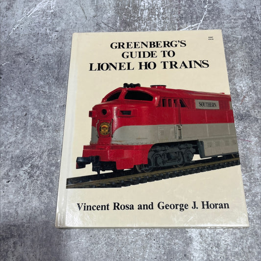greenberg's guide to lionel ho trains book, by vincent rosa and george j. horan, 1986 Hardcover image 1