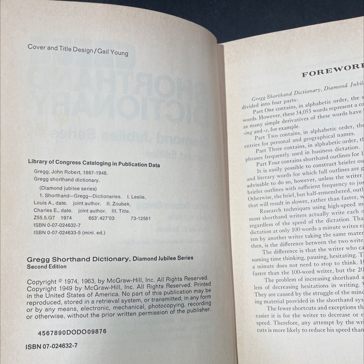 gregg shorthand dictionary diamond jubilee series second edition book, by john robert gregg, louis a. leslie, charles image 3