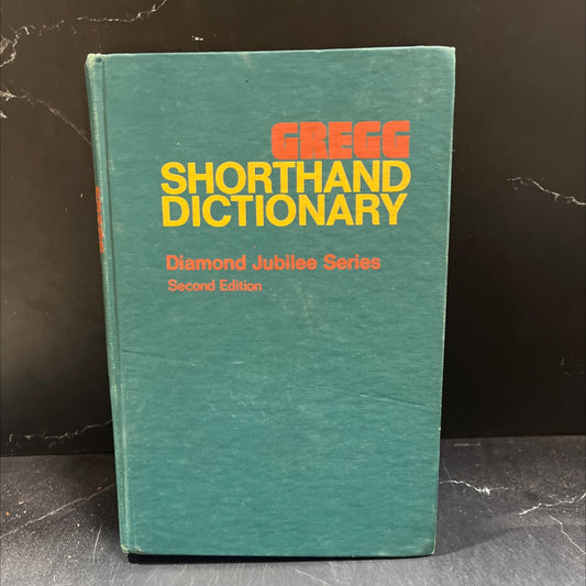 gregg shorthand dictionary diamond jubilee series second edition book, by john robert gregg, louis a. leslie, charles image 1