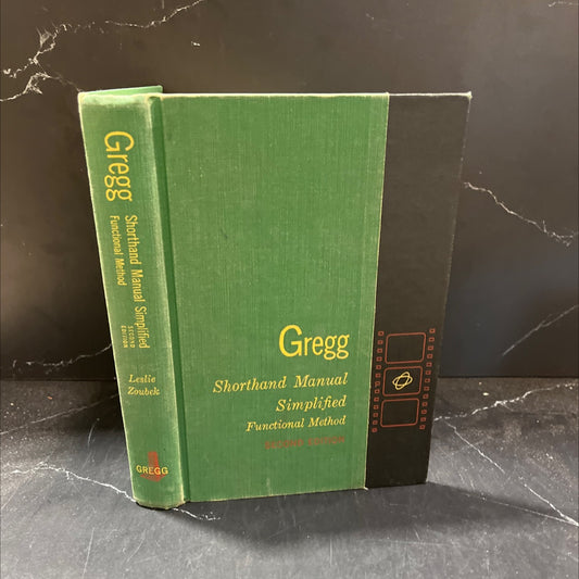 gregg shorthand manual simplified functional method book, by unknown, 1955 Hardcover image 1