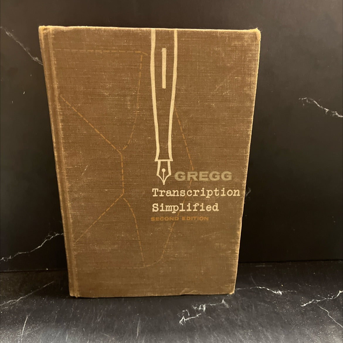 gregg transcription simplified, second edition book, by pr gregg, 1956 Hardcover image 1