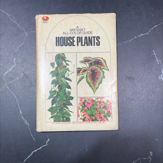 grosset all-color guide house plants book, by joan compton, 1972 Hardcover image 1