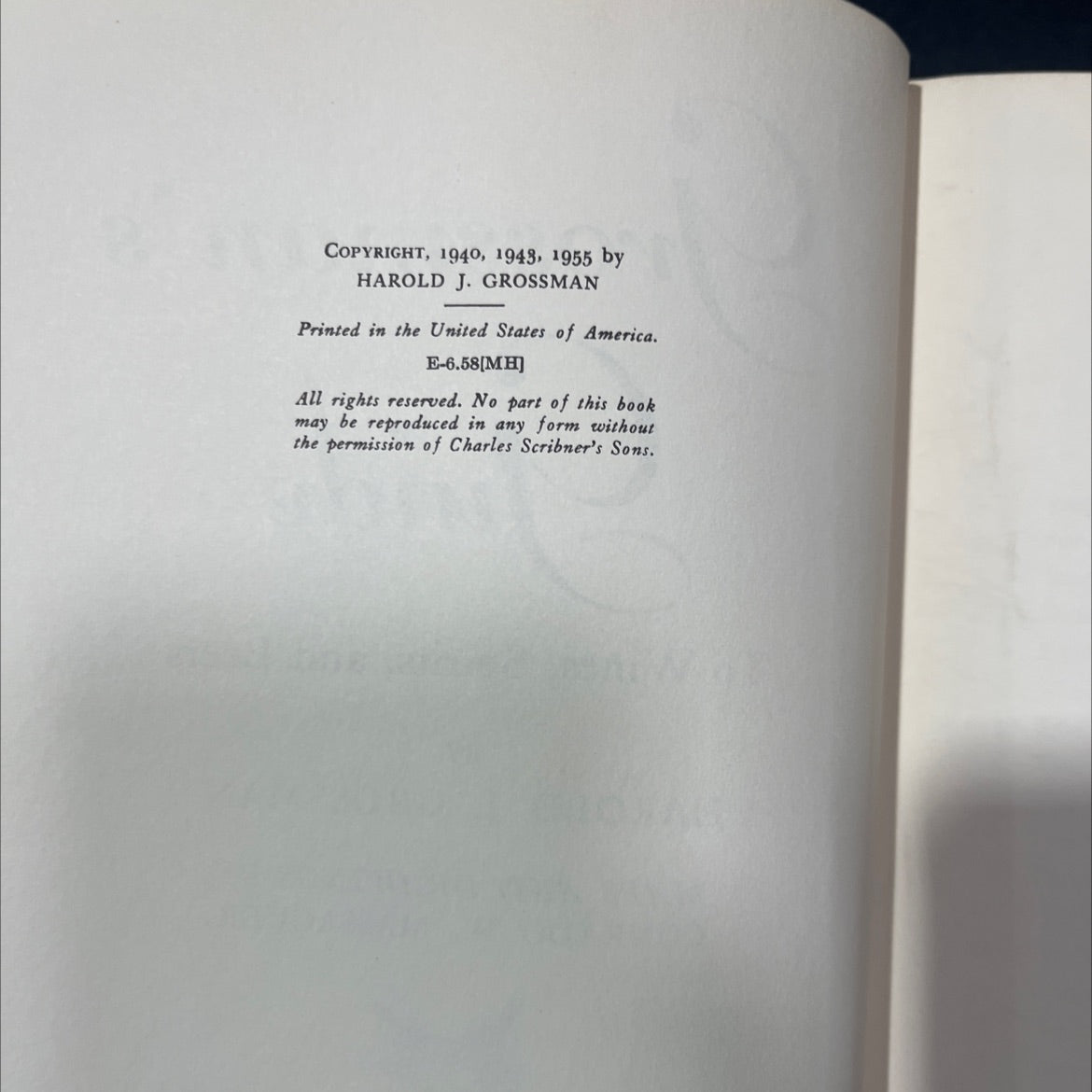 grossman's guide to wines, spirits, and beers book, by harold j. grossman, 1955 Hardcover image 3