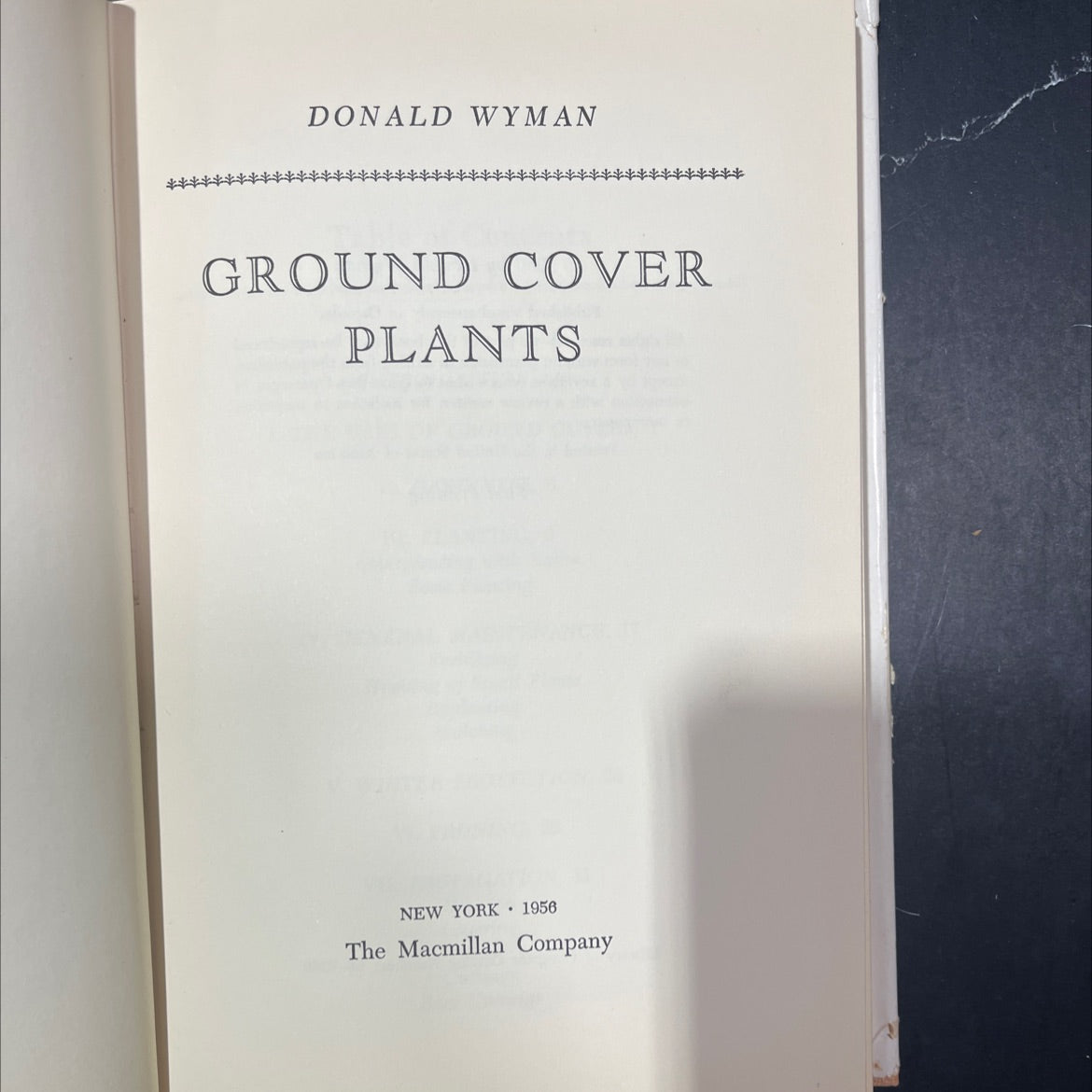 ground cover plants book, by Donald Wyman, 1956 Hardcover image 2
