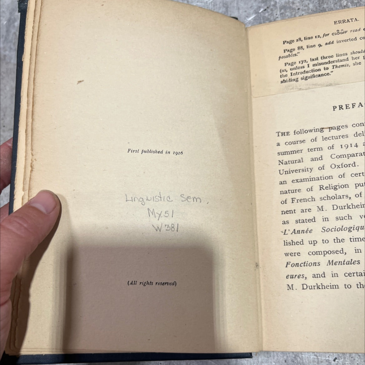 group theories of religion and the individual book, by clement c. j. webb, 1916 Hardcover image 3