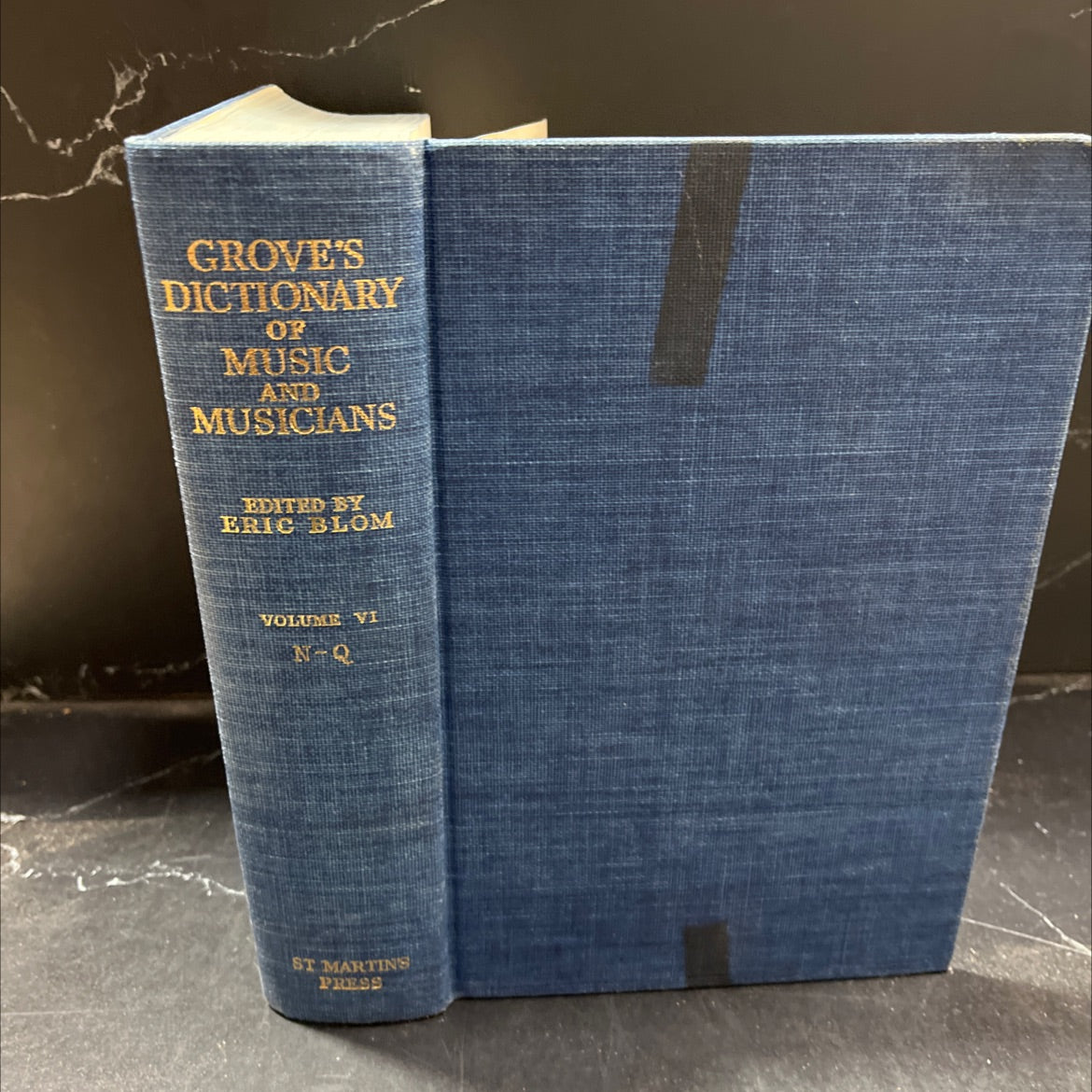 grove's dictionary of music and musicians book, by eric blom, 1954 Hardcover image 1