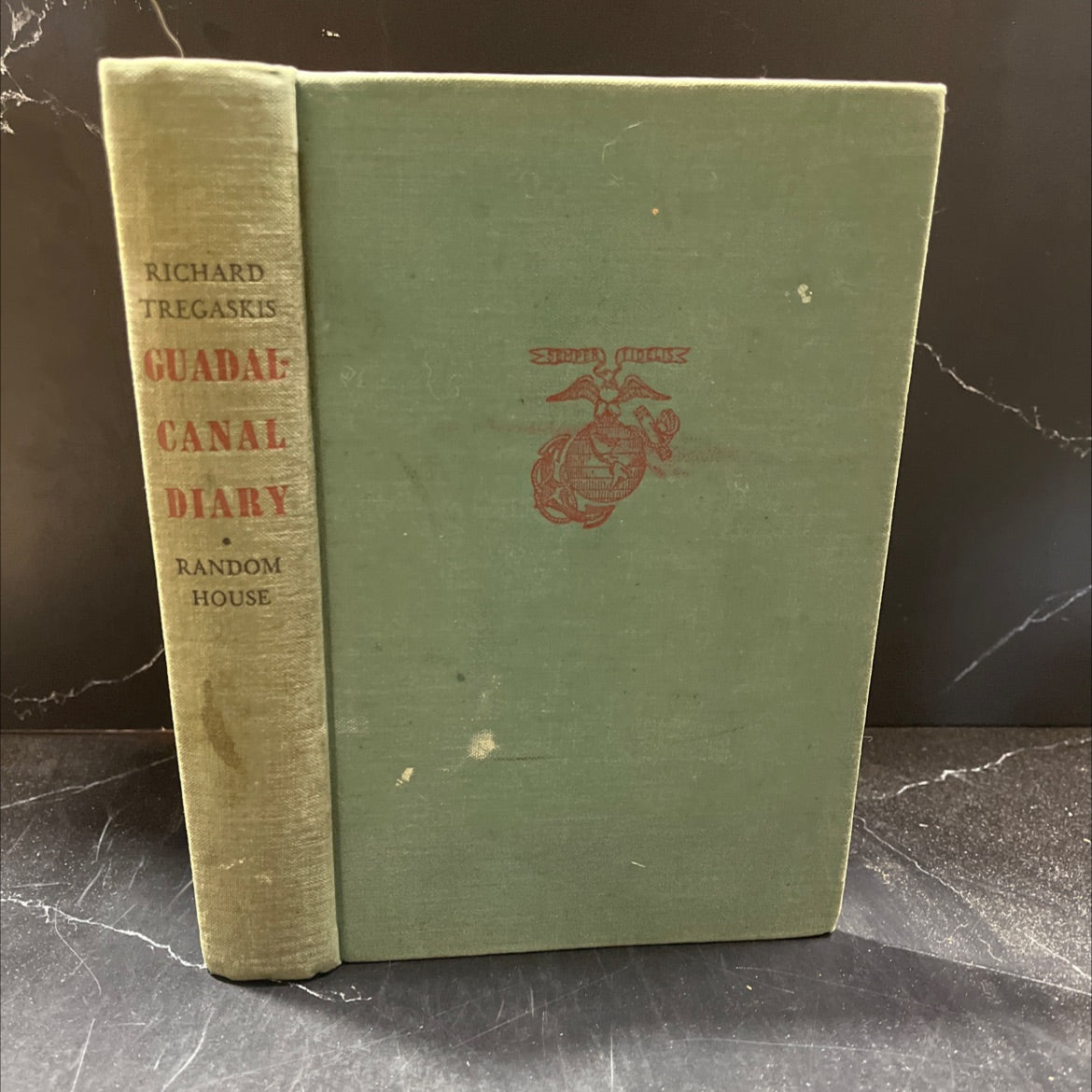 guadalcanal diary book, by richard tregaskis, 1943 Hardcover image 1